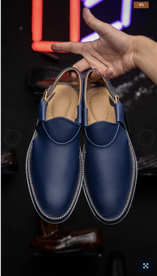 Navy Chappal Boot