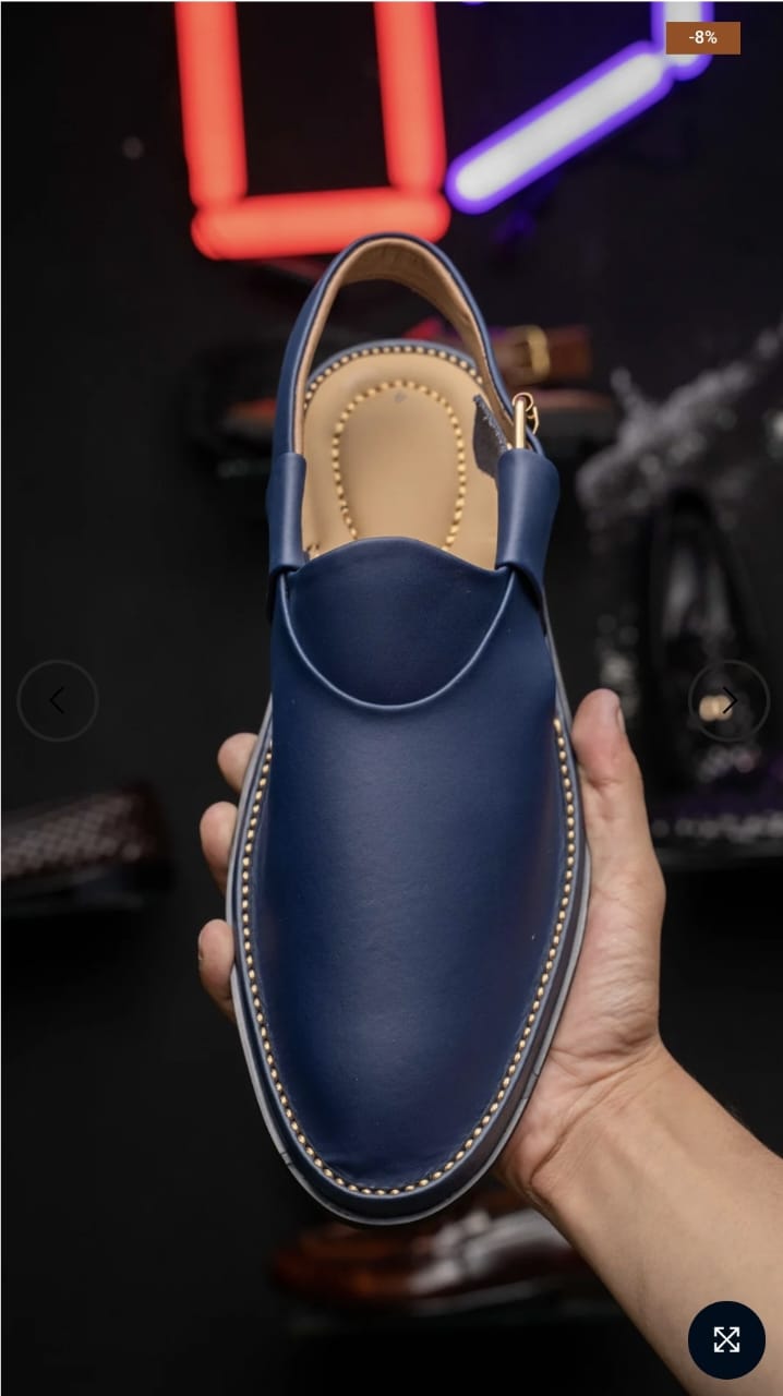 Navy Chappal Boot