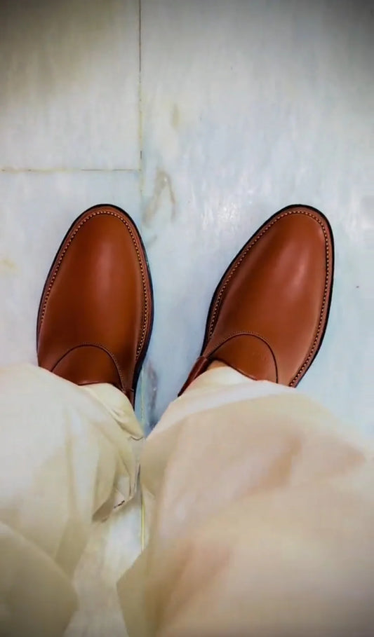 Brown Chappal Boot