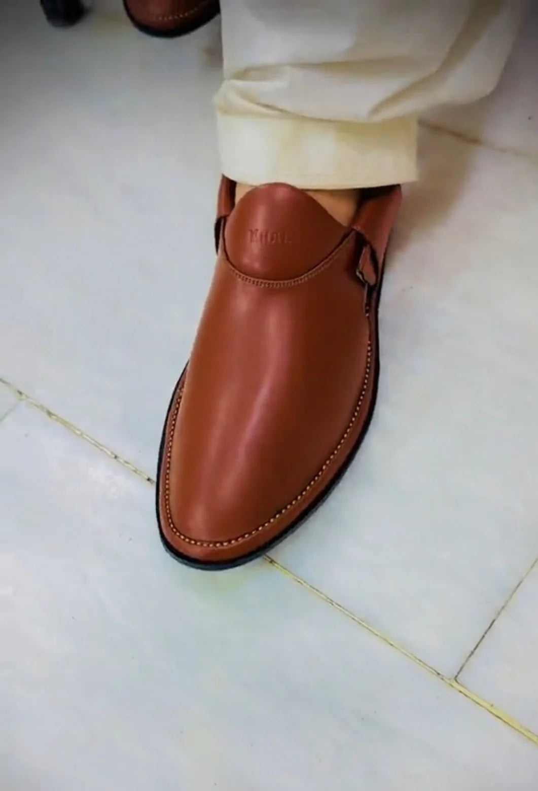 Brown Chappal Boot