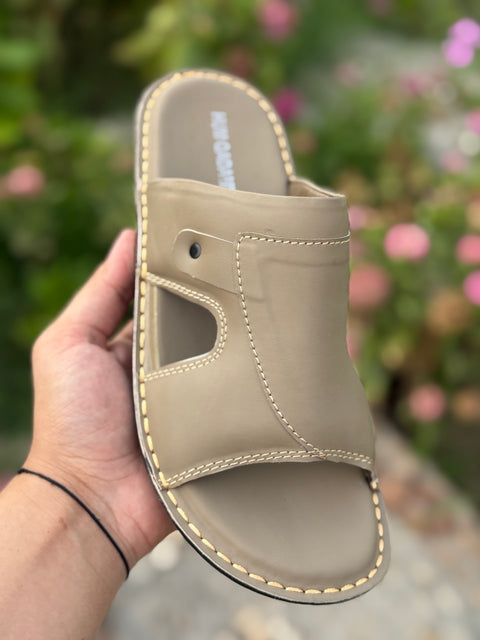 SLIPPER-BEIGE